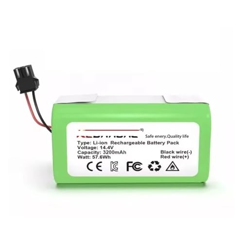 SYMGCNDNP 14.4V 4.0Ah Li-ion Battery ，Compatible for Deebot， DN621 601/605,Compatible for Eufy RoboVac ，35C Panda I7 V710(4000mAh)