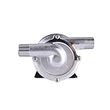 110V/220V AC beer pump circulation pump food grade stainless steel beer pump(B 90 degrees 110V)