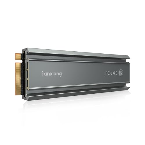 fanxiang S660 PCIe 4.0 2TB NVMe M.2 SSD for PS5 with Heatsink, Up to 5000MB/s, Suitable for PlayStation 5 Enthusiasts, Technology Enthusiasts, IT Professionals