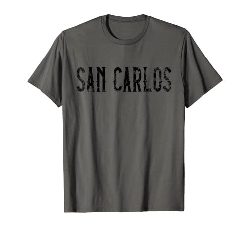 San Carlos Vintage Script Apparel T-Shirt
