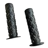 Bike Grips Bicycle Handlebar End Grips 7/8 Inch Replacement Handle Bar Grips Non-Slip Soft Rubber Protector for Mountain Bike Tricycle Wheel Chair