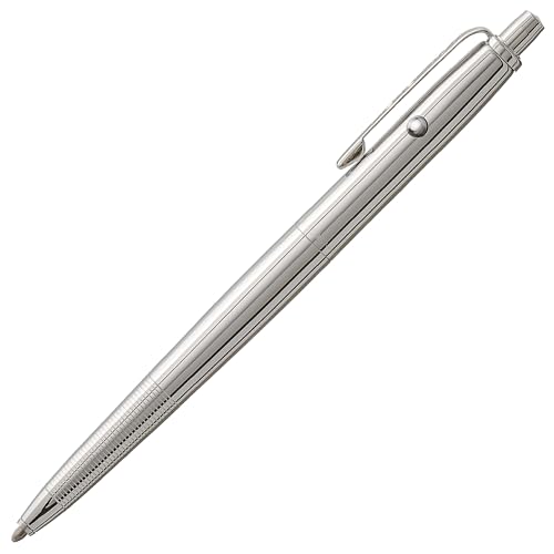 Fisher Space Pen Original Astronaut Space Pen, AG7 Series, Ballpoint, Chrome, Black Ink, Pocket Clip, Gift Box