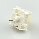 Gateron G Yellow Pro Switches Pre-lubed 3pin RGB SMD Linear for Gaming Mechanical Keyboard (72 Pcs,Yellow)