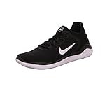 Nike Men's Free Rn 2018 Running Shoe, Black Black White 001, 11.5