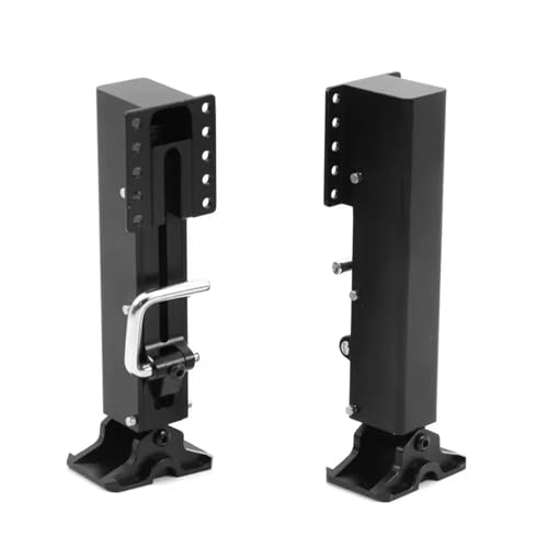 RC Car Upgrade Parts Compatible with Tamiya for Scania 770S R620 for Volvo for Arocs 1/14 RC Dump Truck Car Parts Metal Trailer Landing Gear Holder Outrigger