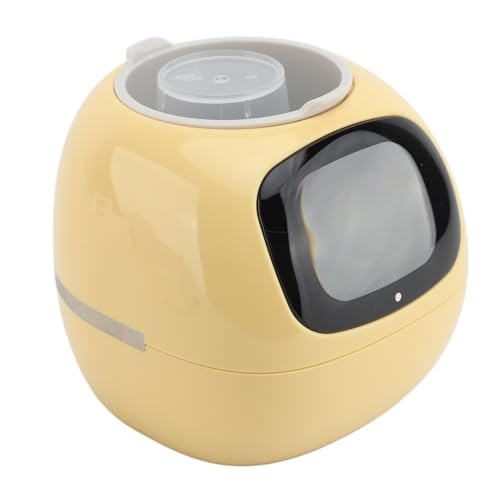 Intelligent Flower Pot, Ai Intelligent Smart Planter Robot with Water Light Humidity Sensors, Expression, Interactive Animations, Smart Pet Planter,Ai Planter, Fun Interactive