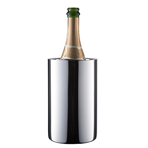 Enoluxe Wine Chiller - Elegant Champagne Bucket, Insulated Bottle Cooler Bucket to Keep Wine and Champagne Chilled without Ice, Fits Any Single Bottle 750 ml