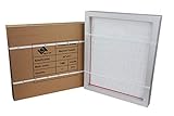 20 x 24 Inch Pre-Stretched Aluminum Silk Screen Printing Frames with 160 White Mesh (2 Pack Screens)