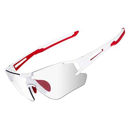 ROCKBROS Cycling Sunglasses Photochromic Bike Glasses for Men Women Sports Goggles UV Protection