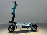 TACTIEN 60 MPH Dualtron Fastest Electric Scooter for Adults, Off-Road & Snow Ready, 60V 43Ah Battery with 90-Mile Range, 200kg Weight Capacity, 13-Inch Tires