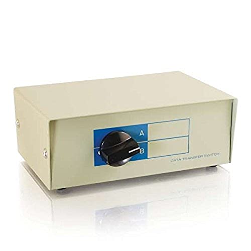 C2G 03364 2-Port VGA (HD15) Manual Switch Box, Beige