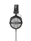 beyerdynamic DT 990 PRO Over-Ear Studio Monitor Headphones - Open-Back Stereo Construction, Wired (80 Ohm, Grey)