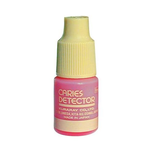 Kuraray 1081AA 220EU Caries Detector Disclosing Agent Liquid 6 mL Bottle 1/Pk, Stains Non-Remineralizable Carious Dentin