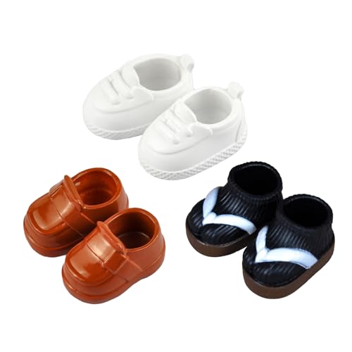 YMY Ob11 Doll Shoes Lovely 1/12 Scale BJD Shoes for Obitsu 11 Action Figure Body