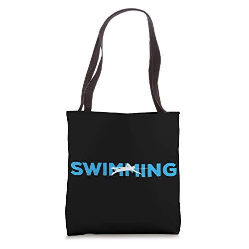Swimming Hobby and Sport Tote Bag