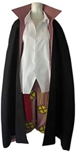 Cos RedHaired Shanks Two Years Ago Adult Cosplay Costume Customize (Male S)