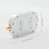 Sunhans eSunRC RC WiFi Signal Booster, 5.8GHz and 2.4GHz Dual Band 2000mW 33dBm Wireless Signal Booster Amplifier Repeater Extender for DJI RC Drones Yuneec UAV