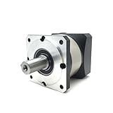 Planetary Reducer Nema34 Stepper Motor Planetary Gearbox 750W Servo Motor Reducer Step-Down Reduction Gearbox Gear Reducer for Robot CNC(Ratio 7 to 1,12.7mm Input)