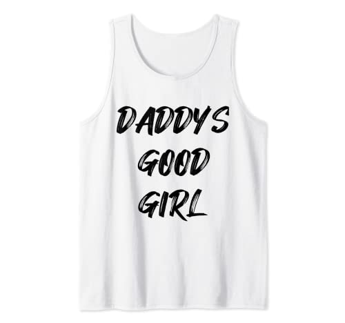 Daddy's Good Girl Quote Tank Top