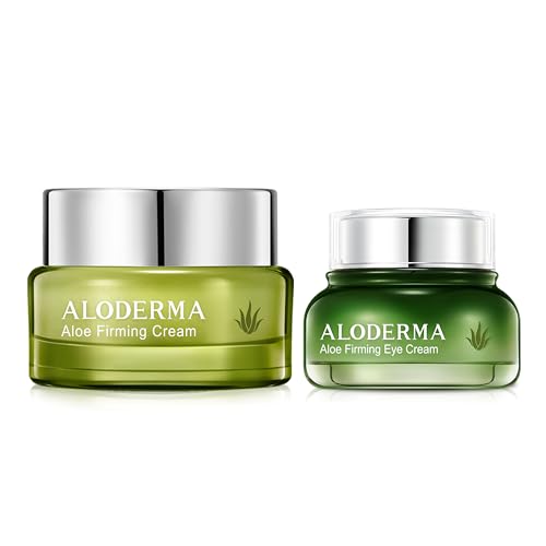 Aloderma Aloe Firming Cream Set, 2 pieces - Face Cream, Aloe Firming Eye Cream