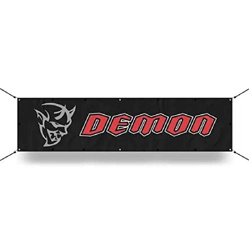 Dodge SRT Demon Long Vinyl Banner (24in x 96in)