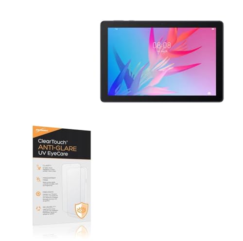 BoxWave Screen Protector Compatible With Huawei MatePad T10 - ClearTouch Anti-Glare Anti-UV EyeCare (2-Pack), Filters out Harmful Blue Light Reduce Fatigue