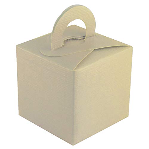 Brides Companion 10 Pack Of Cute Favour Gift Boxes In Ivory
