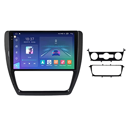 9/9.5 Inch Screen Car Multimedia Audio Radio Video Player for Volkswagen VW Sagitar Jetta Bora 2012 2013 2014 2015 2016, Android 12 Car GPS Navigation System