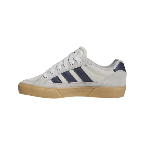 adidas GRETWO/Conavy/GUM3 Unisex Court TNS Premiere Grey twoCollegiate Navy/Gum 3 8 US, 8 Wide Men
