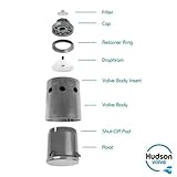 Hudson Valve Water Float Valve 1" | Pool Auto Fill Float Valve | Water Valves for Livestock Water Troughs, Stock Tank Pools and Fountains | Automatic Water Valve