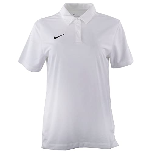 Nike Womens Dry Franchise Polo Shirt (as1, Alpha, m, Regular, Regular, White)