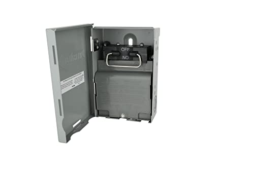 Diversitech DDS-60U 60 Amp Stainless Steel Grey Non-Fusible Disconnect Switch with Screw Terminals