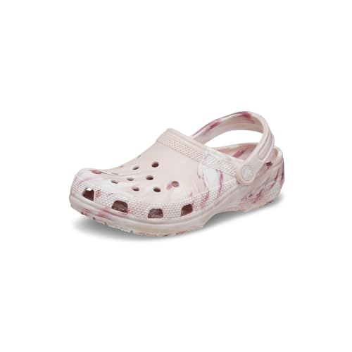 Crocs Classic Marbled Tie-Dye Clog Quartz/Multi Men's 6, Women's 8 Medium