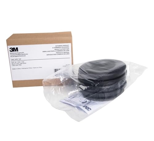 3M WorkTunes Hearing Protector Replacement Ear Cushion Hygiene Kit, 1 pair, works with WorkTunes AM/FM (90541) and WorkTunes Connect + AM/FM (90542)