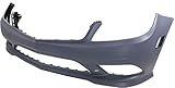 Evan Fischer Bumper Cover Compatible with 2008-2009 Mercedes Benz C230, 2010-2011C250, 2008-2011 C300, 2008-2011 C350, Front, Primed, w/o Park Sensor and Headlight Washer Holes, w/DRL and AMG Package