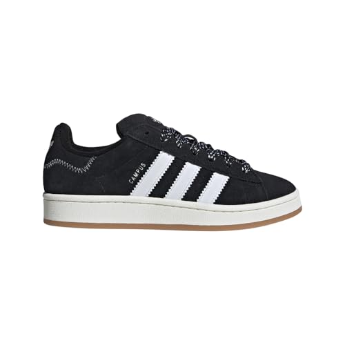 adidas Womens Campus 00s Shoes, Core Black/Cloud White/Off White, Size 8