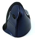 Jestik Evoluent Mouse VM4RW - VerticalMouse 4, Right Hand Ergonomic Design, Evoluent Vertical Mouse with Wireless Connection for Comfort and Precision, Plus Microfiber Cloth (Regular Size)