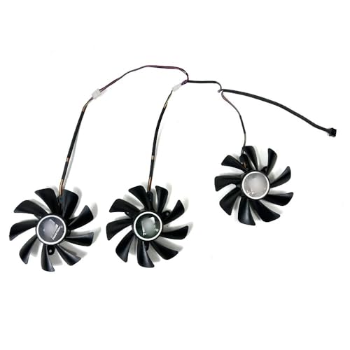 Graphics Card Cooling 85mm 4pin T129215SU Compatible with RX Vega 56 Vega 64 8GB Red Devil OC Graphics Card Replacement Fan
