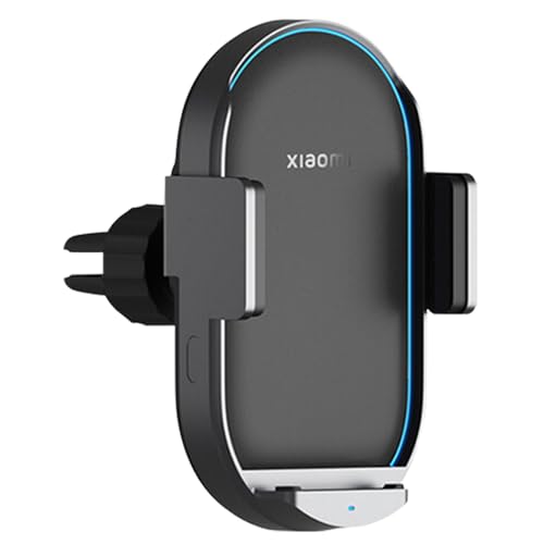 Xiaomi 50W Wireless Car Charger, 50W MAX Wireless Super-Fast Flash Charging, Responsive and Adjustable, Single-Hand Operation, Supports Power-Off Release, Smart Thermal Dissipation, Black
