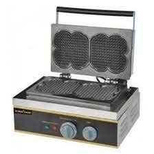 220v Electric Belgium Belgian Double Waffle Maker Machine Baker Iron Mold