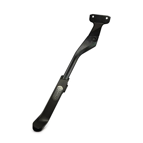Portland Design Works Power Stance Bicycle Kickstand - E-Bike Accessories, Kick Stands for Adults Bikes, Rear Mount 40mm, Black