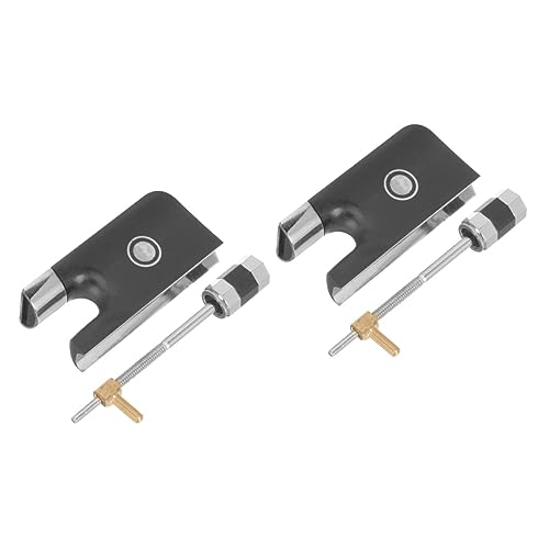 Vaguelly 2 Sets Cello Accessories Violin Accessories Cello Bow Frog Violin Bow Frog Pro Tools Specialty Tools Violin Parts Oud Instrument Comfortable Musical Instrument Tuning Clip Screw