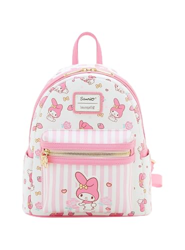 Loungefly Sanrio My Melody Allover Print Striped Mini Backpack — BoxLunch Exclusive