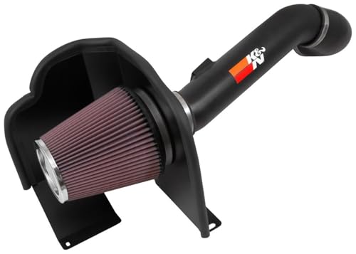 K&N Cold Air Intake System: High-Flow Air Filter, Increase Performance & Towing: Compatible with 2016-2019 Chervolet/GMC: Silverado 2500 & 3500, Sierra 2500 & 3500, 77-3090KTK
