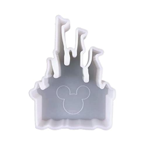 Castle Silicone Mold | Size 4.5" Wide x 6" Long x 1" Deep | Small Castle Design for Freshie, Soap, Resin, Candles