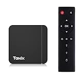 Android 11.0 TV Box,Tanix W2 Pro Amlogic S905W2 Quad Core RAM 4GB ROM 64GB Dual WiFi 2.4G/5.8G BT4.2 4K 6K AV1 Home Smart Media Player