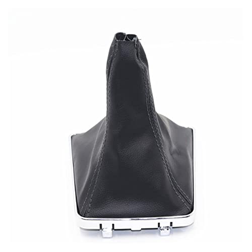 Car Gear Knob Shifter for Opel for Astra for GTC for Coupe AS A-H/C 05-10 PU Leather Car Manual Gear Stick Shift Knob Gearbox Shift Knob Boot Gear Shifter Knobs(Gear Boot Black line)