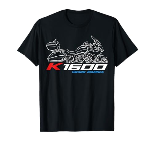 K1600 Grand America 2018-2023 for Touring Riders, Motorcycle T-Shirt