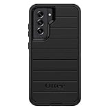 OtterBox Defender Series Case for Samsung Galaxy S21 FE 5G (Only) - Holster Clip Included - Microbial Defense Protection - Non-Retail Packaging - Black