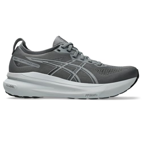 ASICS Men's Gel-Kayano 31 Running Shoes, 10.5, Steel Grey/Piedmont Grey